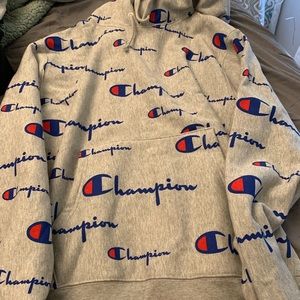 Oversized champion hoodie